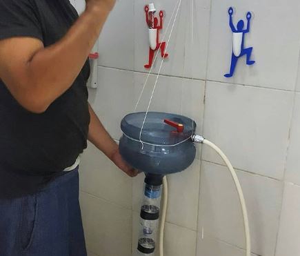 penampakan tempat cuci tangan tak biasa © 2022 Instagram penampakan tempat cuci tangan tak biasa © 2022 Instagram