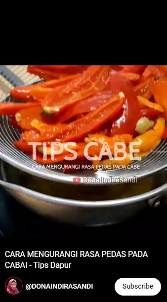 Tanpa bahan tambahan, ini 5 cara menghilangkan rasa pedas pada cabai