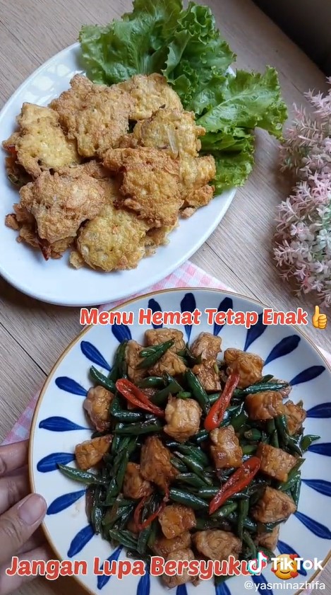 Menu hemat masakan sederhana modal Rp 11 ribu, bisa buat dua kali makan