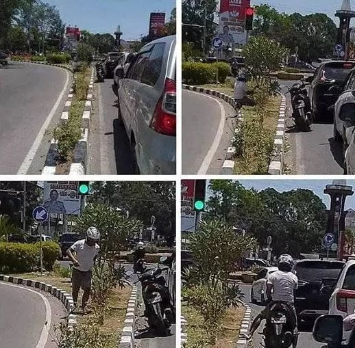 kelakuan nyeleneh pengendara motor Berbagai sumber kelakuan nyeleneh pengendara motor Berbagai sumber