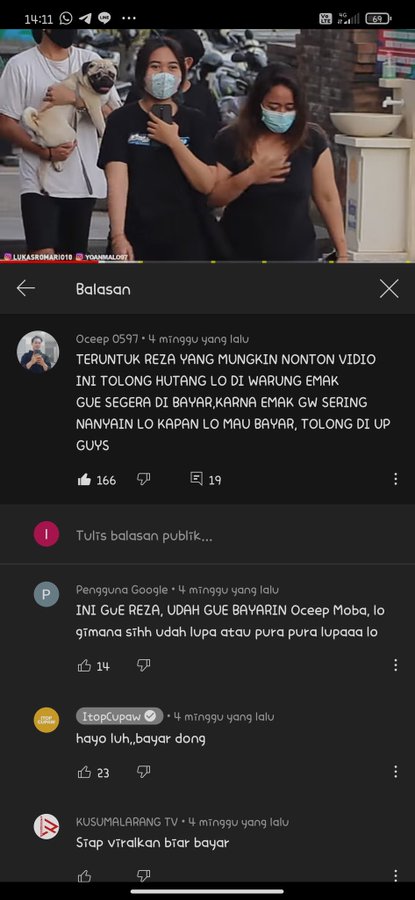 Komentar lucu di youtube Twitter Komentar lucu di youtube Twitter