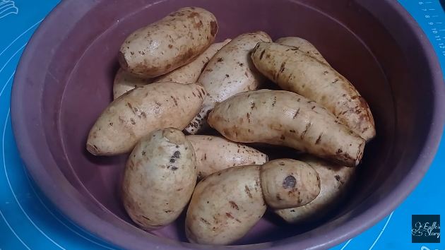 Trik memanggang ubi cilembu agar matang merata dan madu alaminya keluar