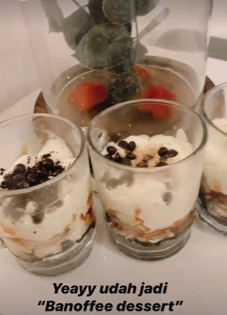 10 Kreasi dessert ala Tissa Biani ini platingnya ciamik, bikin nggak tega makan