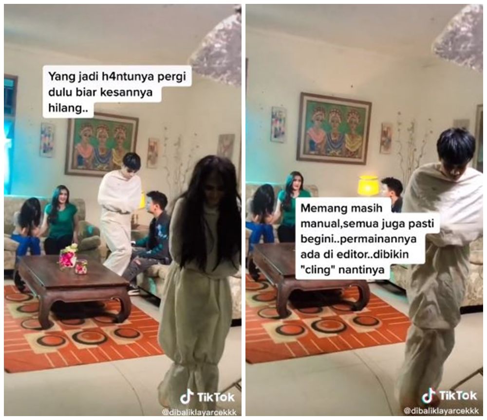 adegan penampakan hantu di sinetron © berbagai sumber