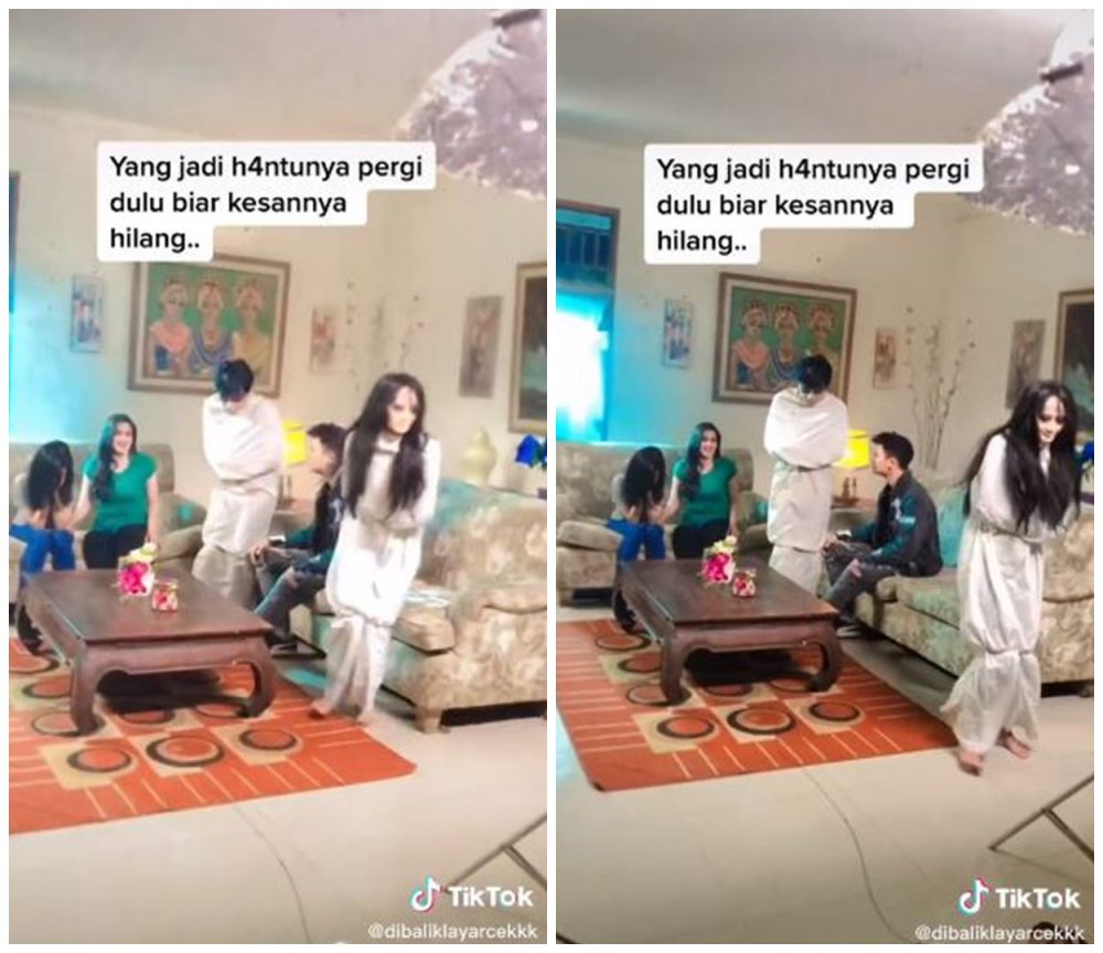 adegan penampakan hantu di sinetron © berbagai sumber