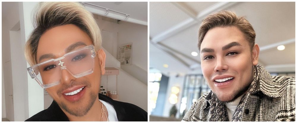 potret kemiripan Caren Delano dan Ivan Gunawan © 2022 Instagram 