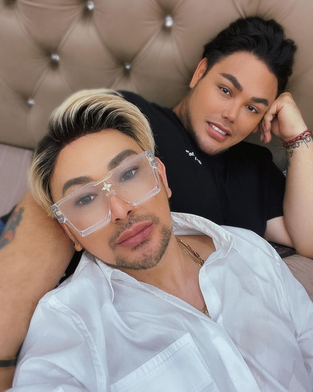 potret kemiripan Caren Delano dan Ivan Gunawan © 2022 Instagram 