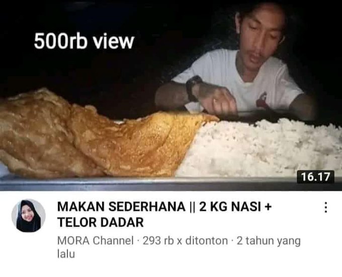 konten mukbang nyeleneh © berbagai sumber konten mukbang nyeleneh © berbagai sumber
