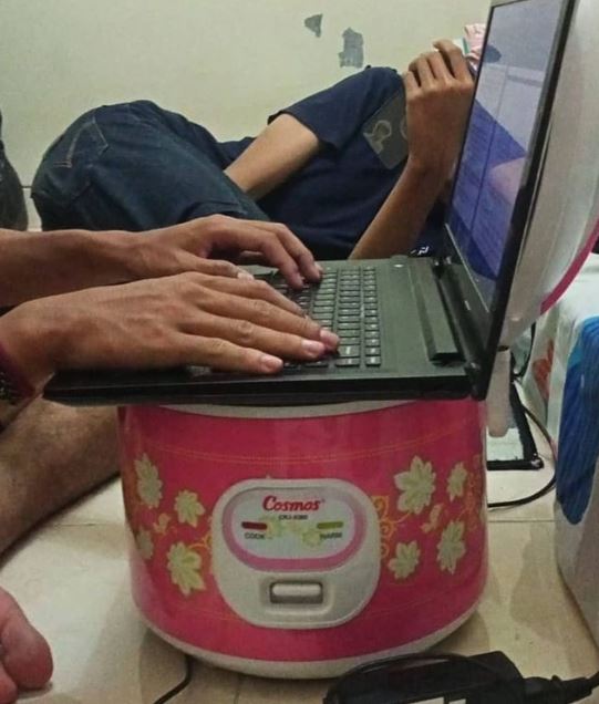 penampakan rice cooker beralih fungsi © 2022 Instagram 