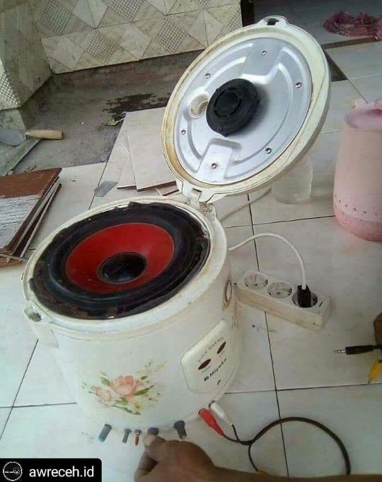 penampakan rice cooker beralih fungsi © 2022 Instagram 