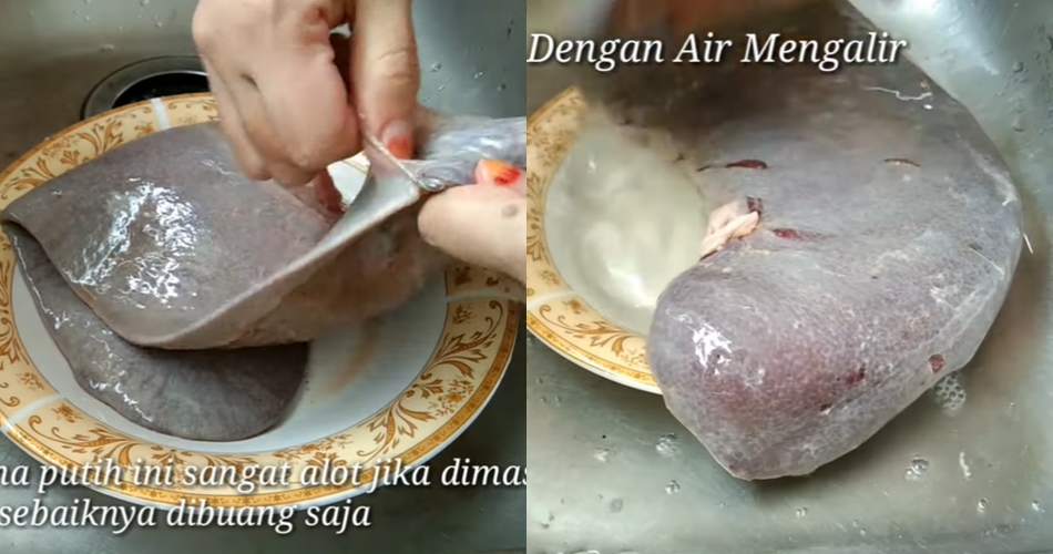 Cara jitu bersihkan limpa sapi agar bau amis hilang dan teksturnya empuk