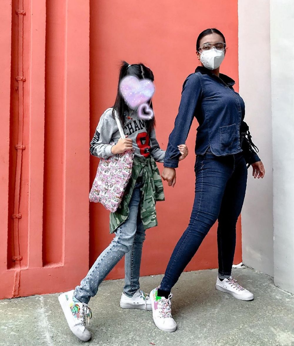 potret kekompakan denada dan sang anak © berbagai sumber