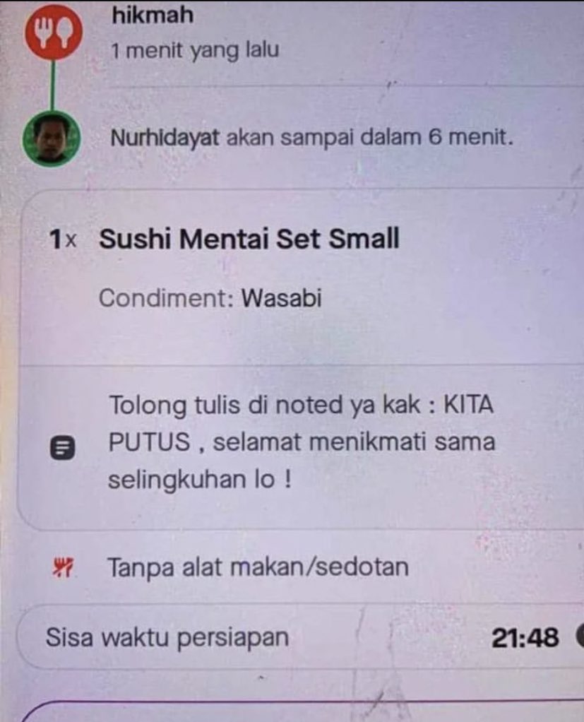 potret catatan customer nyeleneh © berbagai sumber