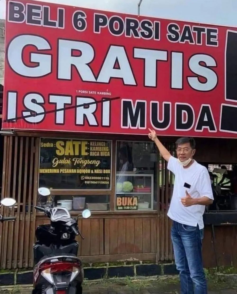 Menu ini nggak nyambung dengan nama warungnya Berbagai sumber