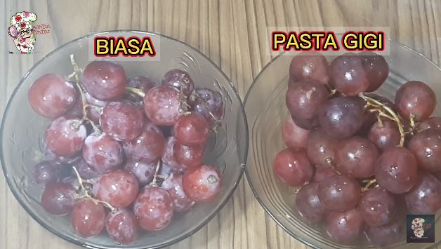 Bukan dibilas dengan air, begini trik menghilangkan lapisan lilin pada anggur