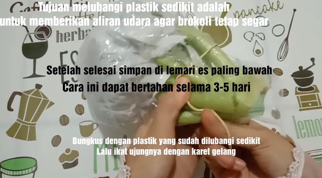 Tanpa direndam air garam, ini cara menyimpan brokoli agar tetap segar dan hijau hingga 5 hari