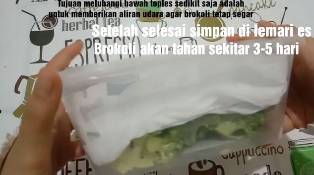 Tanpa direndam air garam, ini cara menyimpan brokoli agar tetap segar dan hijau hingga 5 hari