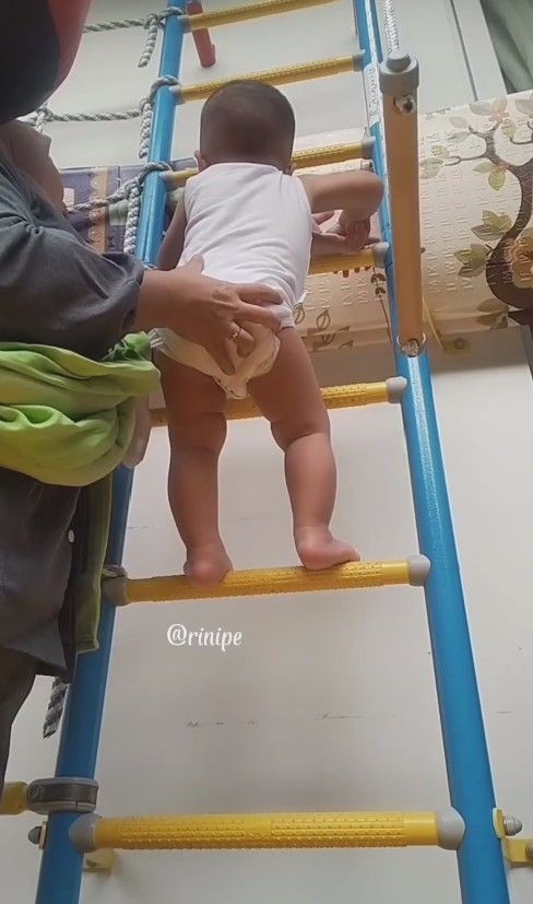 Momen rayyanza ngegym © 2023 brilio.net