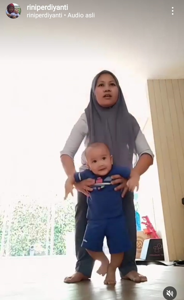 Momen rayyanza ngegym © 2023 brilio.net