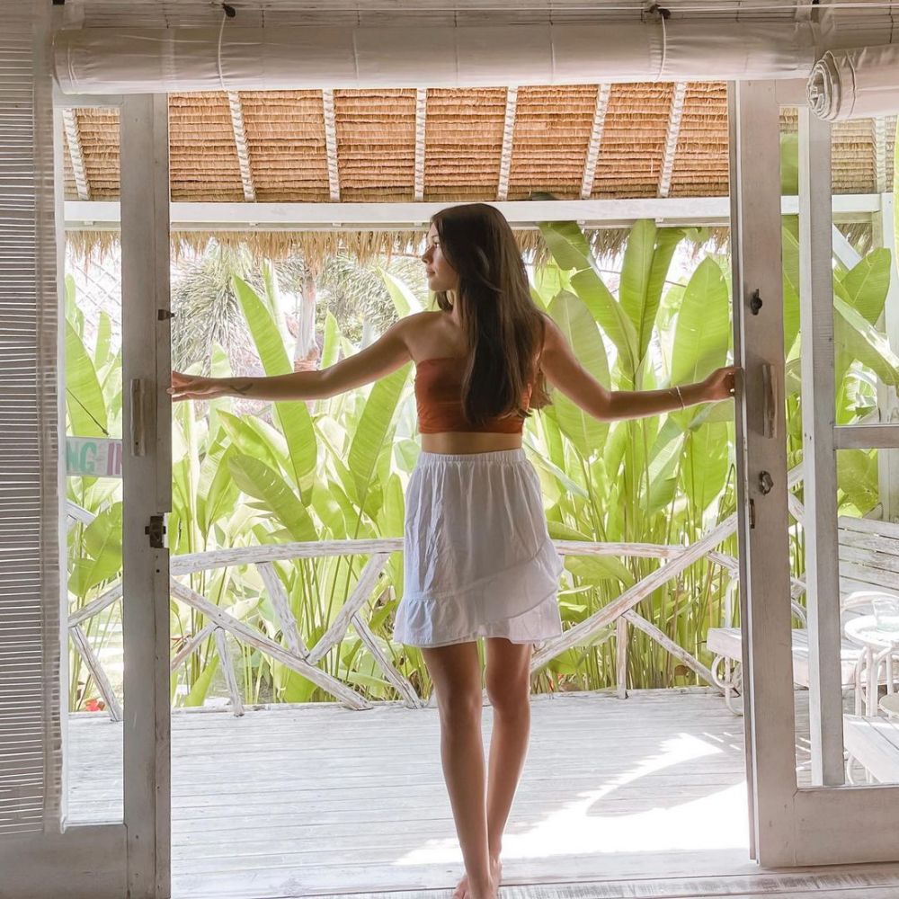 pesona Ria Andrews kekasih Stefan © Instagram