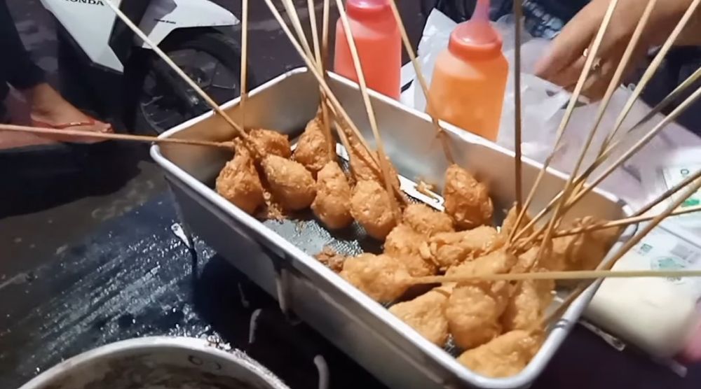 Trik goreng sempol ala pedagang kaki lima, tidak cepat mengerut dan kempes