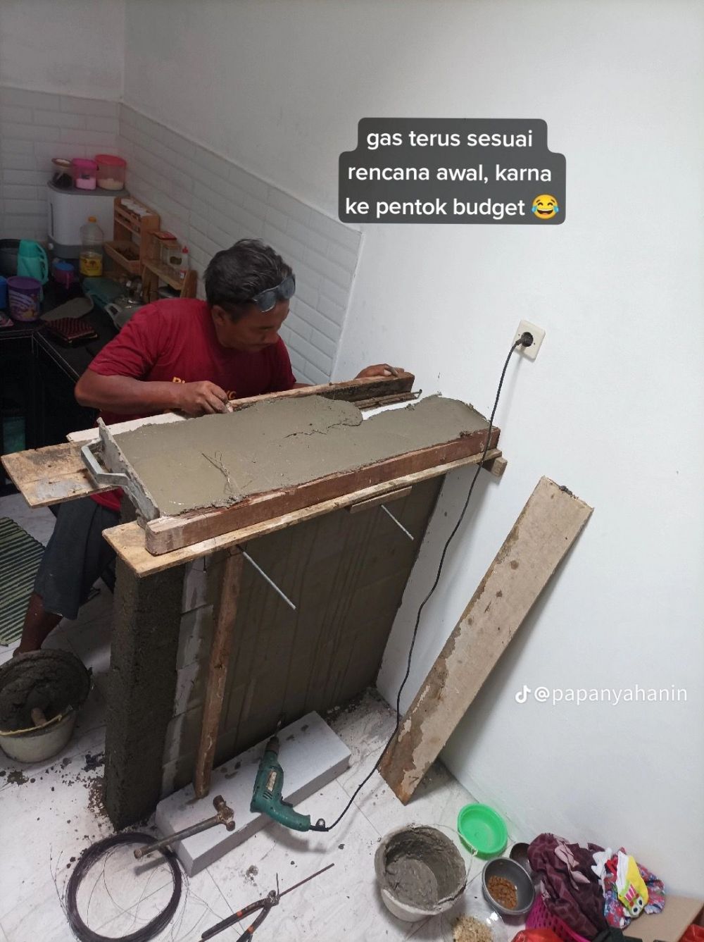 transformasi bikin dapur estetik modal ratusan ribu © berbagai sumber