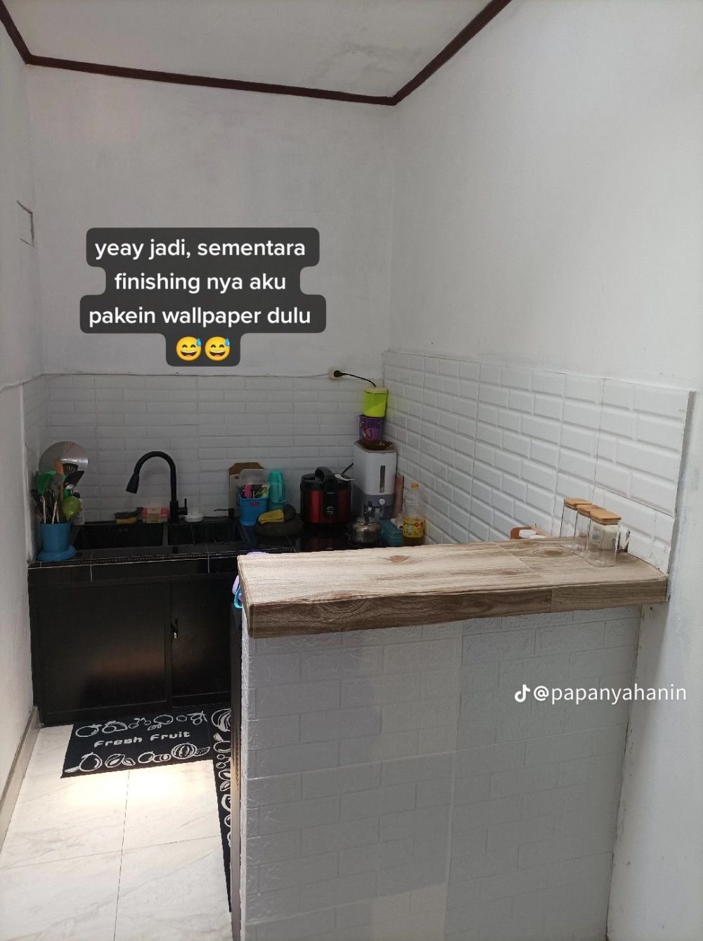 transformasi bikin dapur estetik modal ratusan ribu © berbagai sumber