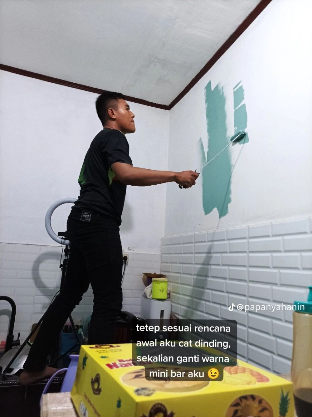 transformasi bikin dapur estetik modal ratusan ribu © berbagai sumber