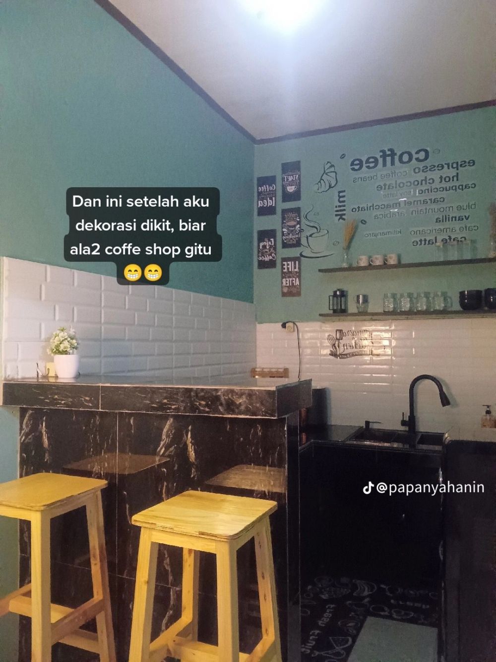 transformasi bikin dapur estetik modal ratusan ribu © berbagai sumber