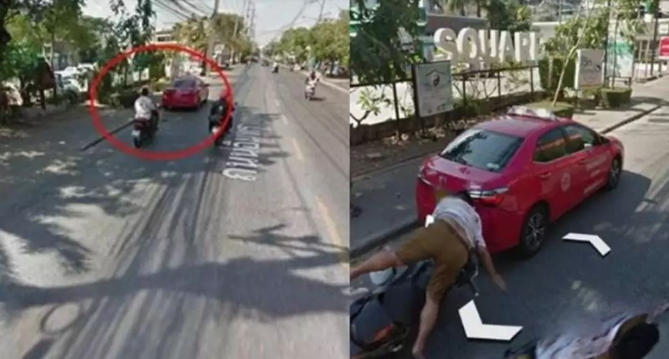Potret kocak pengendara motor di Google Maps Berbagai sumber