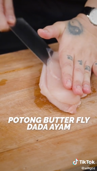 Trik jitu gulung ayam jadi chicken cordon bleu agar padat dan tak mudah lepas saat digoreng