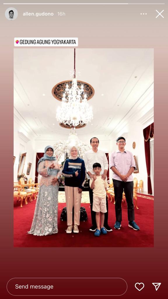 Iriana Jokowi foto bareng besan © 2023 brilio.net