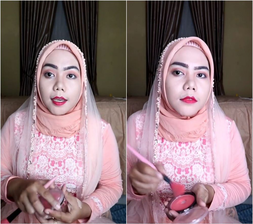 makeup mirip ibu norma © TikTok