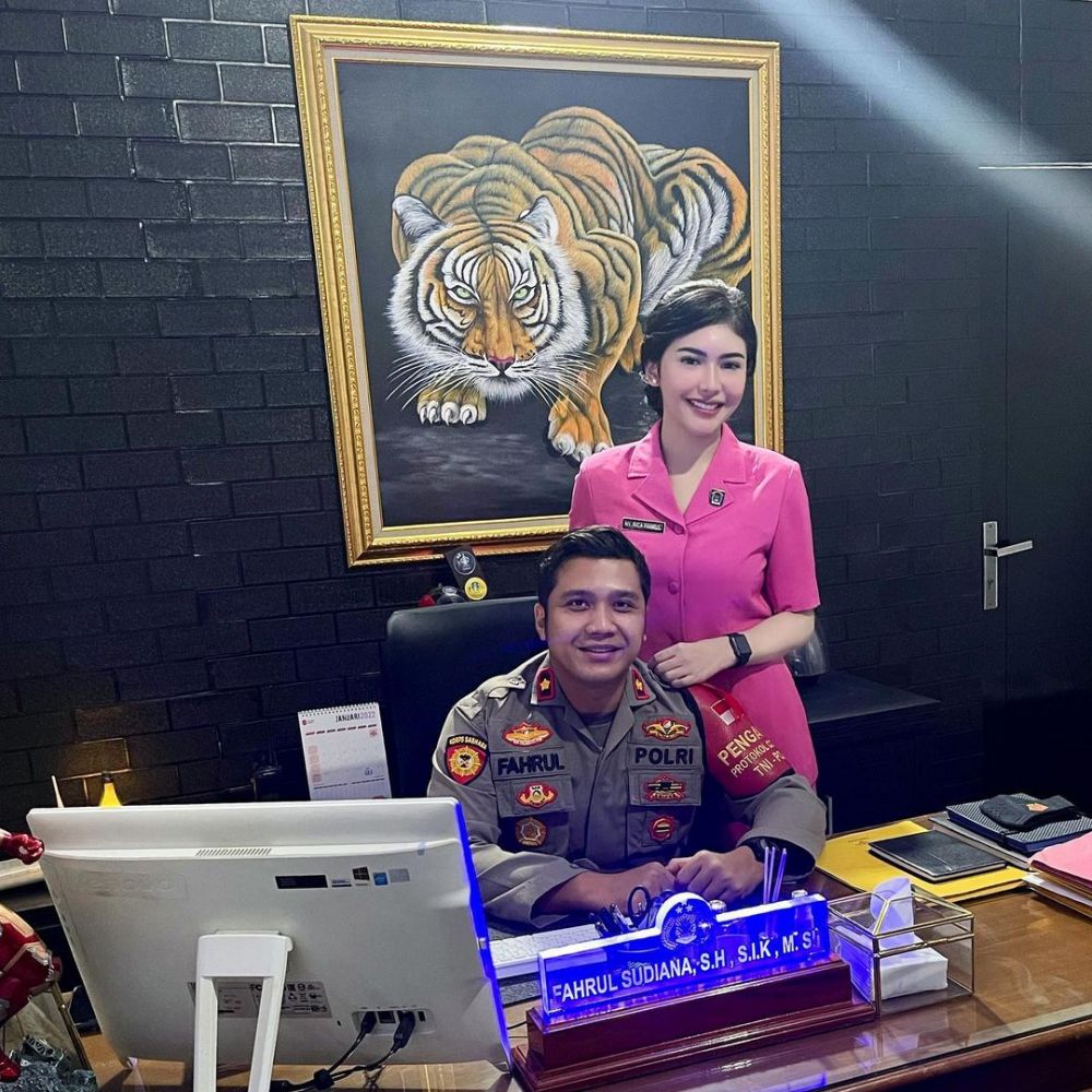artis jadi ibu Bhayangkari ini anggun © Instagram