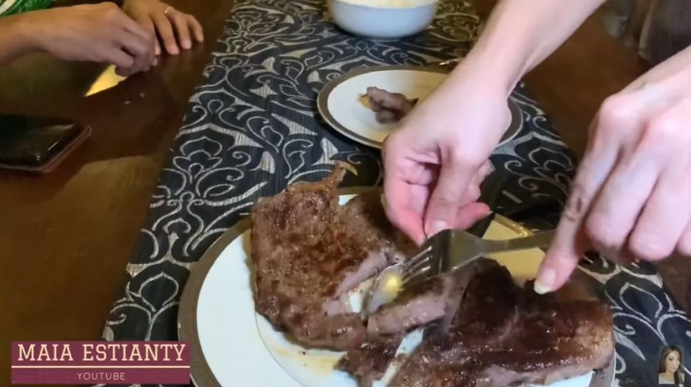 10 Kreasi lauk buatan Maia Estianty, lezat bak hidangan restoran