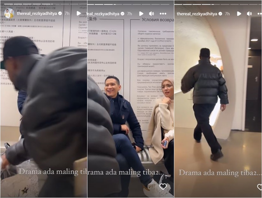 Rezky Aditya dan Citra Kirana nyaris kemalingan © 2022 Instagram Rezky Aditya dan Citra Kirana nyaris kemalingan © 2022 Instagram