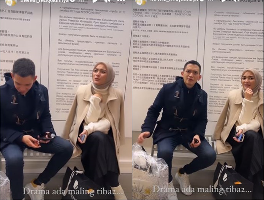 Rezky Aditya dan Citra Kirana nyaris kemalingan © 2022 Instagram Rezky Aditya dan Citra Kirana nyaris kemalingan © 2022 Instagram