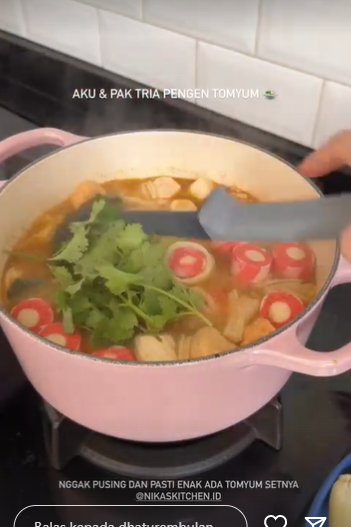 10 Masakan berkuah ala Dhatu Rembulan istri Tria The Changcuters, sederhana dan gampang ditiru