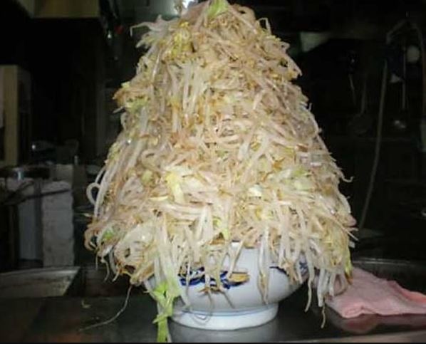 Penampakan makan dengan porsi jumbo Berbagai sumber Penampakan makan dengan porsi jumbo Berbagai sumber