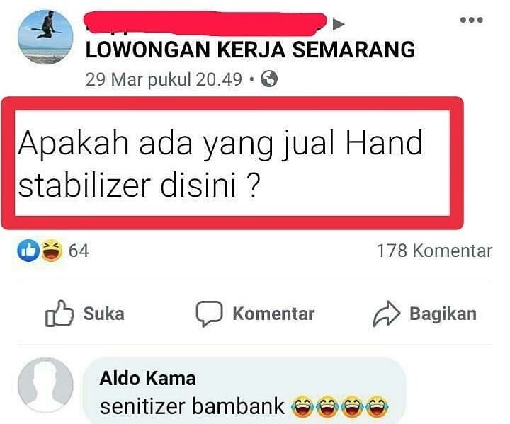 salah ketik di komentar © Berbagai Sumber salah ketik di komentar © Berbagai Sumber