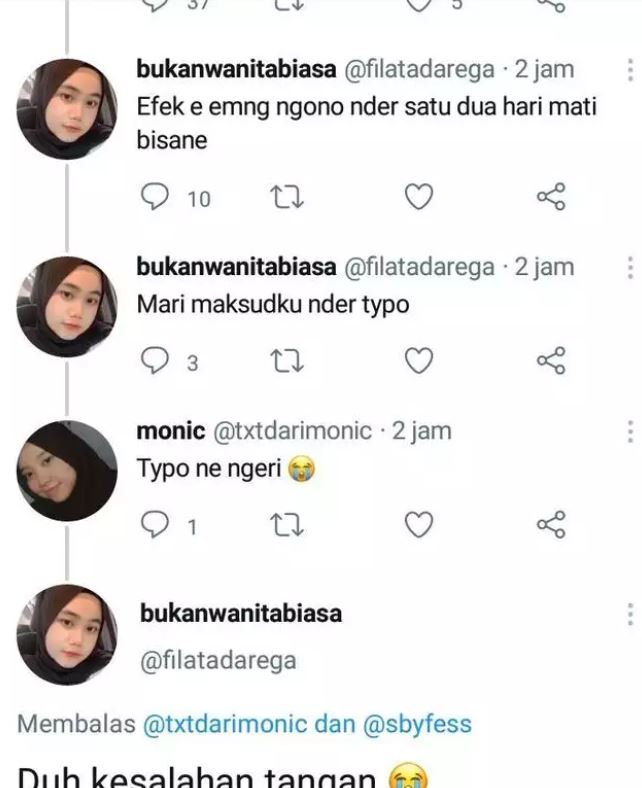 salah ketik di komentar © Berbagai Sumber salah ketik di komentar © Berbagai Sumber