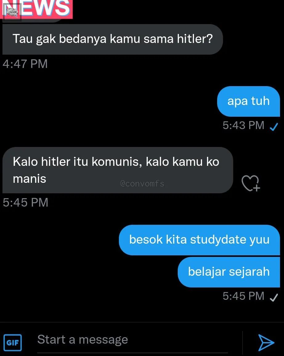 chat malah salah sasaran ngeselin nyeleneh © berbagai sumber
