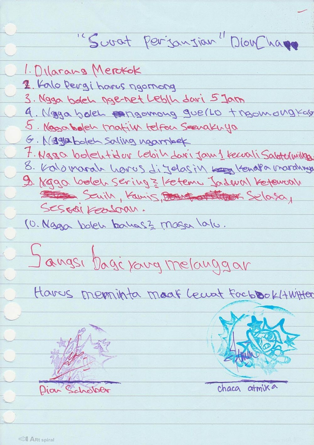 surat cinta isinya malah nggak romantis © berbagai sumber