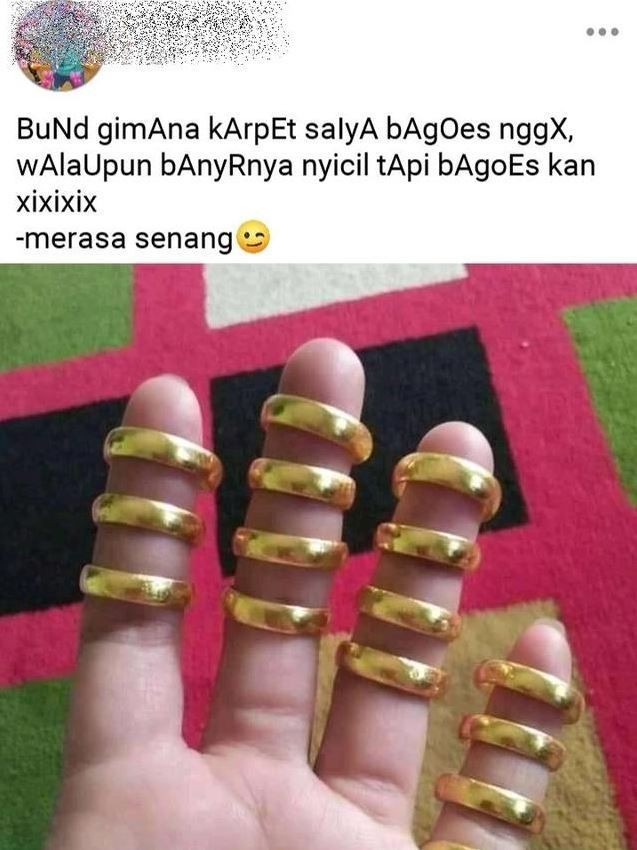 orang pamer perhiasan © 2023 brilio.net