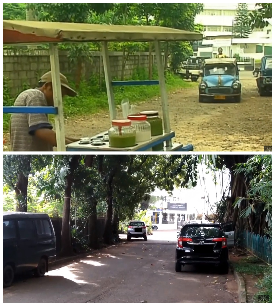 lokasi ngetem oplet Si Doel © berbagai sumber