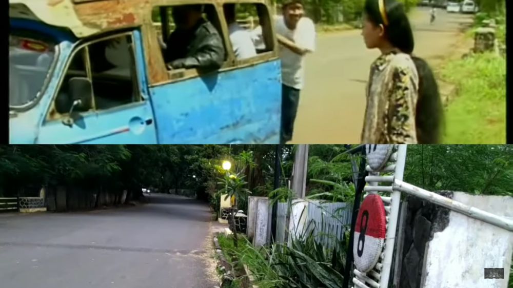 lokasi ngetem oplet Si Doel © berbagai sumber