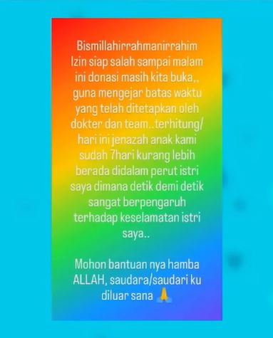 Kabar pilu pesinetron Aji Yusman 'Inikah Rasanya' Instagram