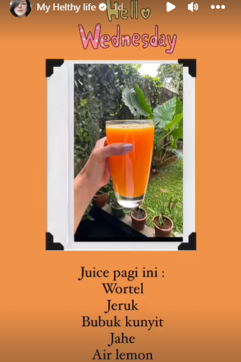 10 Makanan dan minuman dikonsumsi Donna Agnesia, ampuh membantu hempaskan lemak perut