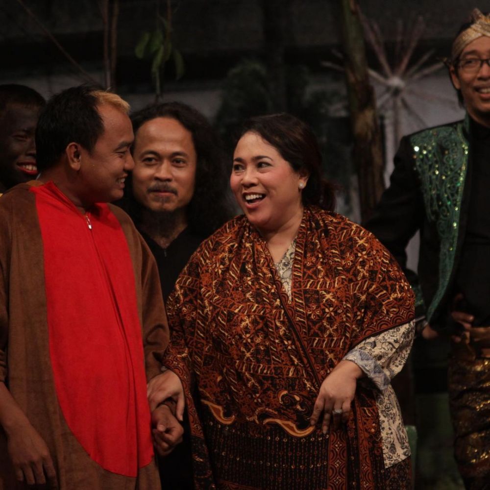 wanita yang disukai mandra di sinetron si doel kini jadi komedian © berbagai sumber