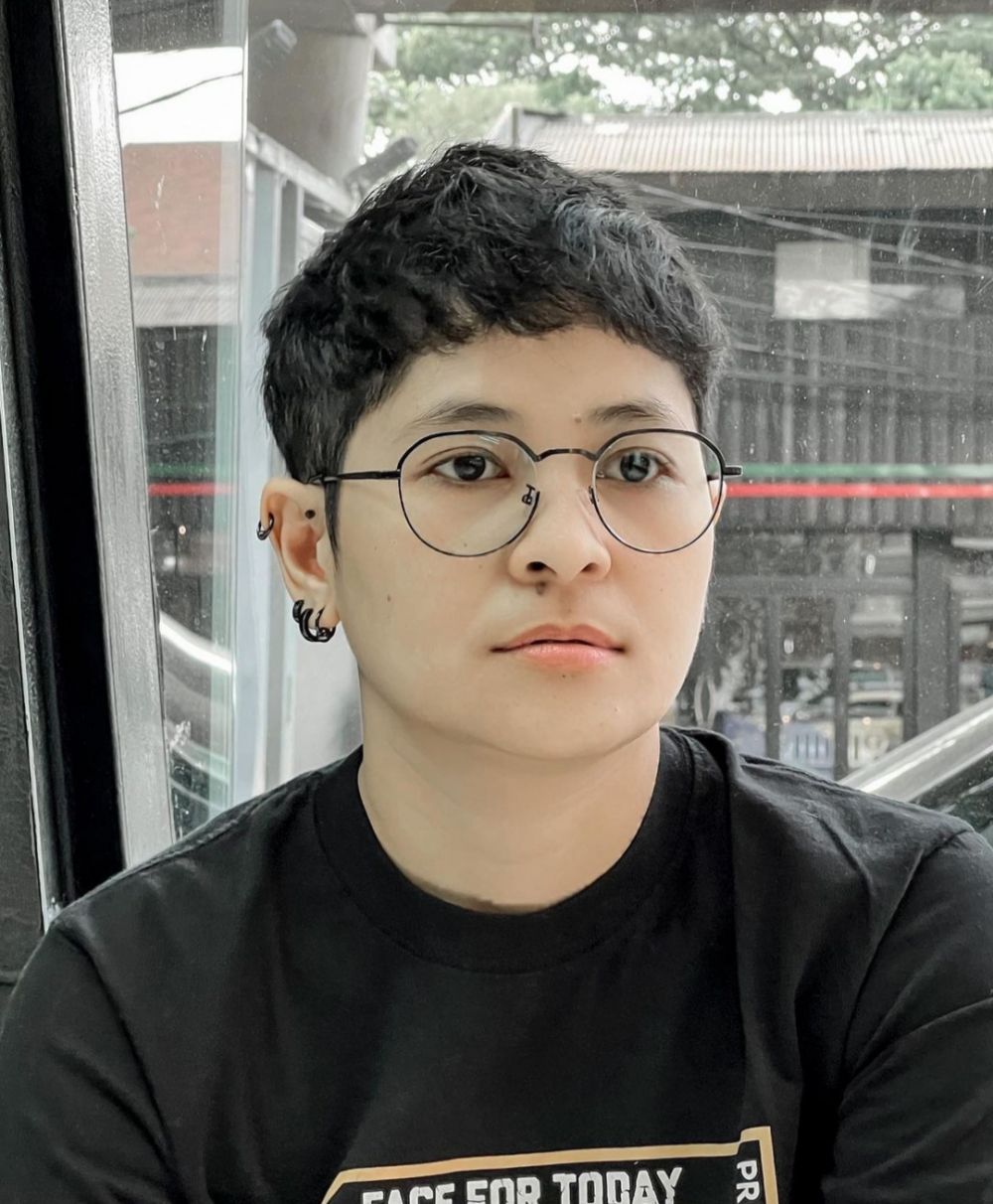 Mita The Virgin potong rambut gimbal Instagram